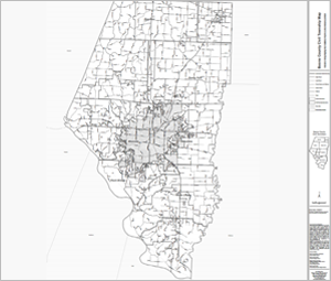 Interactive County District Map of Civil Townships