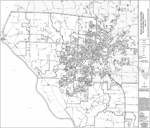 Interactive Commission District 1 Precinct Map