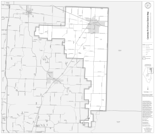 Downloadable County School District Map