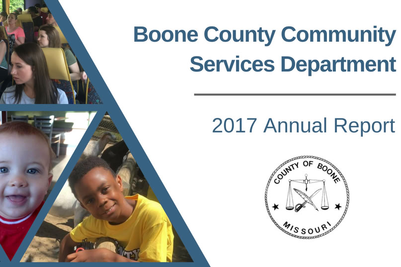 Boone County Community Services Department Releases 2017 Annual Report