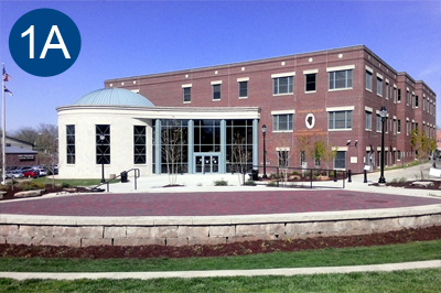 location map of the Boone County Government Center