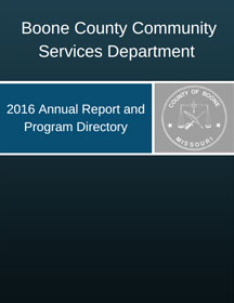 2016 Annual Community Services Report
