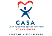 Heart of Missouri CASA logo