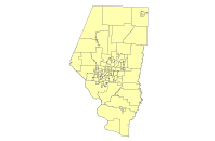 map sample of voter precincts in Boone County