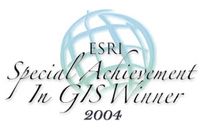 ESRI Special Achievement in GIS logo