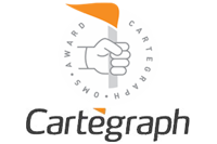 Cartegraph logo with award seal