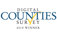 2015 Digital Counties Survey Winner logo