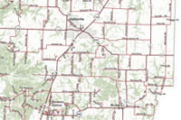 Boone County Quick Reference Road map