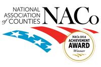 National Association of Counties 2014 Achievement Award logo