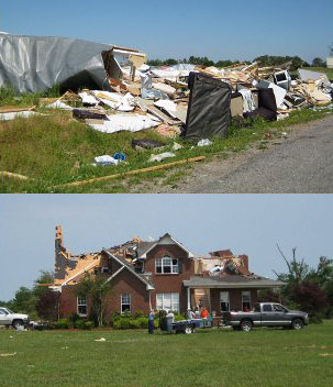 ef-2 tornado damage to buildings