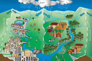 Hinckson Creek watershed, Boone County