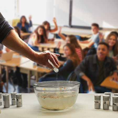 class conduction water pollution experiment